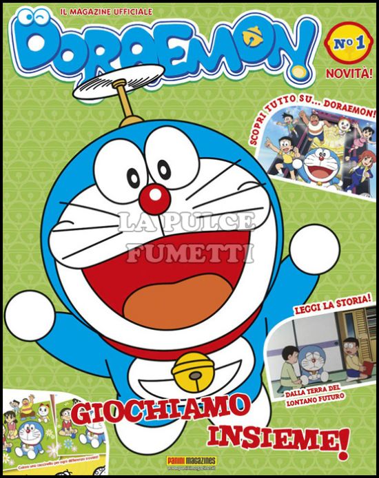 PANINI BOOM #    14 - DORAEMON MAGAZINE 1 + SPARA KOPTER!